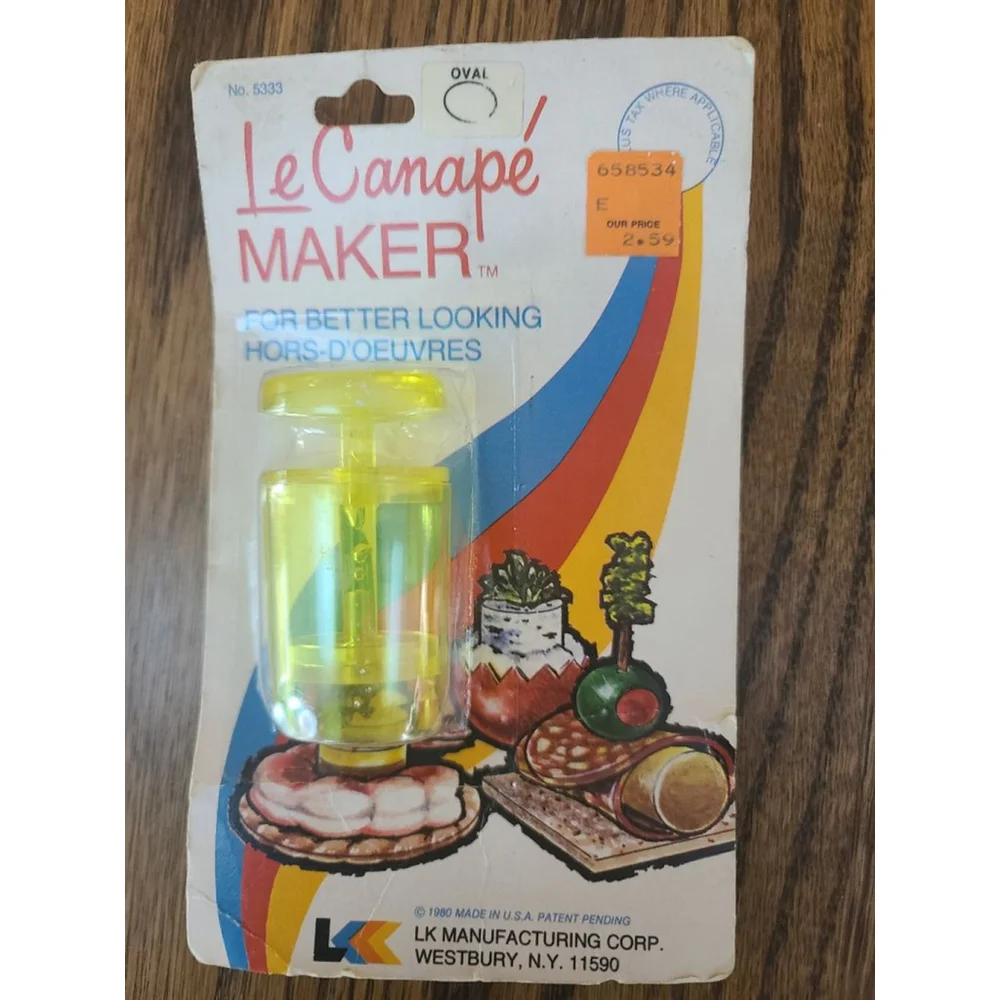 Le Canapé Maker & Chef's Garnishing Booklet Vintage